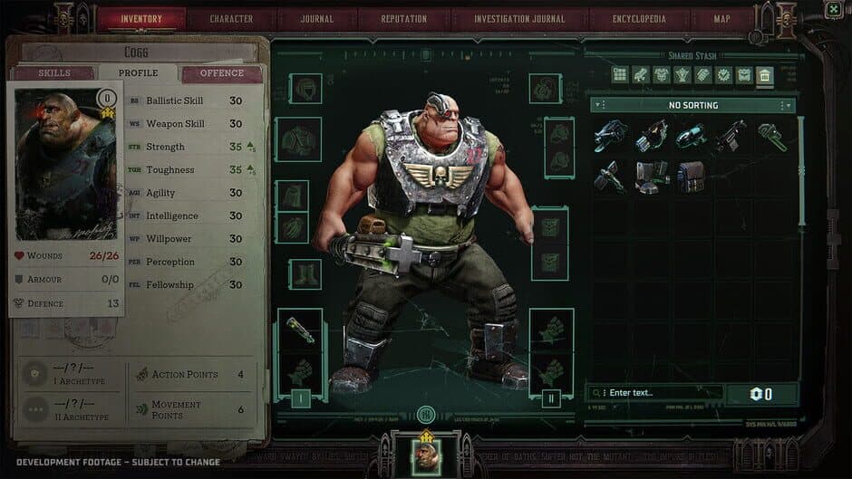 Warhammer 40,000: Dark Heresy — кадр из игры