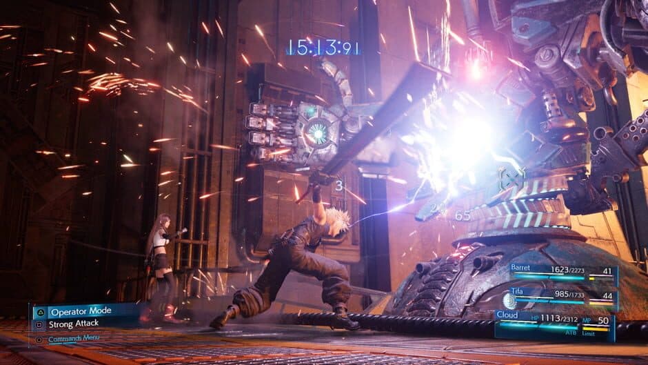 Final Fantasy VII Remake — кадр из игры