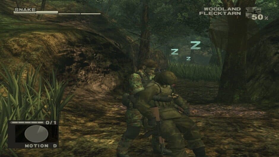Metal Gear Solid 3: Subsistence — кадр из игры