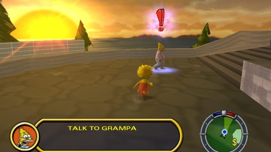 The Simpsons: Hit & Run — кадр из игры