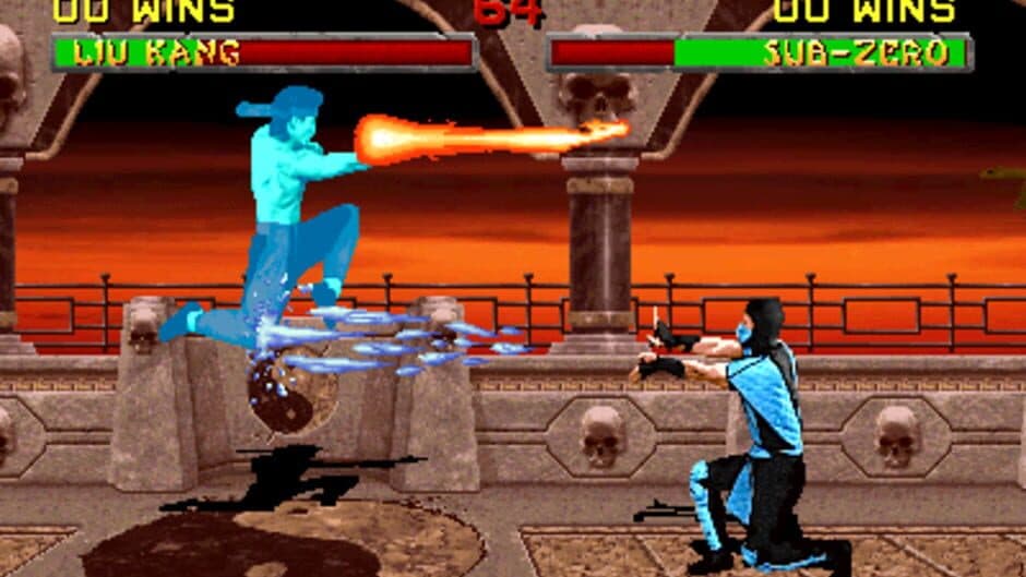 Mortal Kombat II — кадр из игры