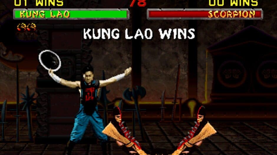 Mortal Kombat II — кадр из игры