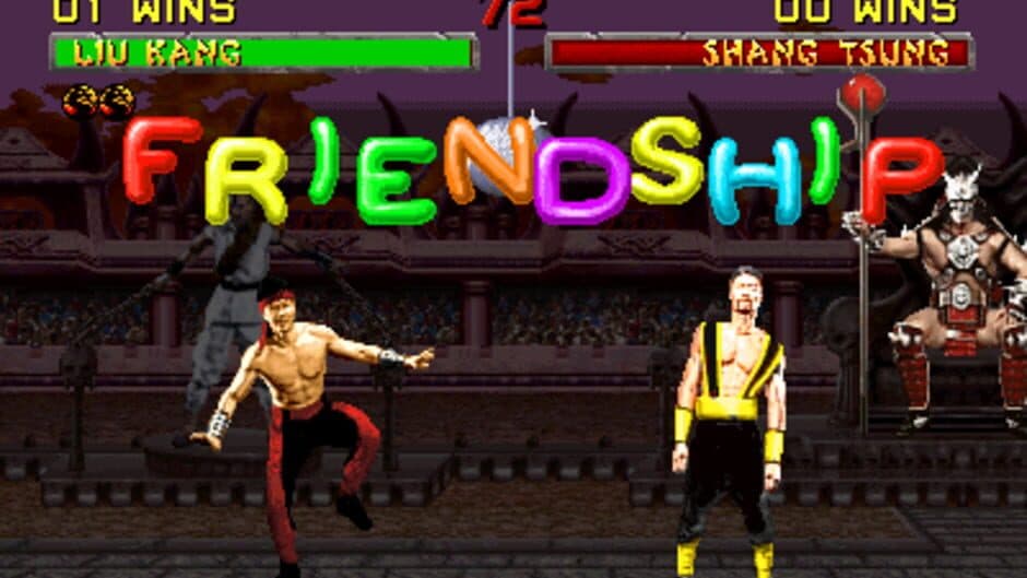 Mortal Kombat II — кадр из игры