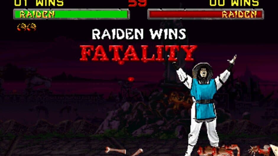 Mortal Kombat II — кадр из игры