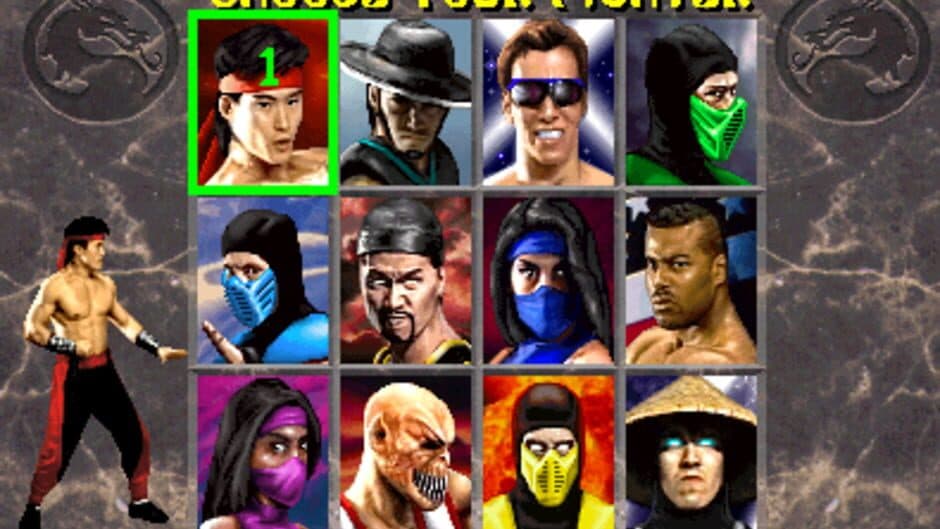 Mortal Kombat II — кадр из игры