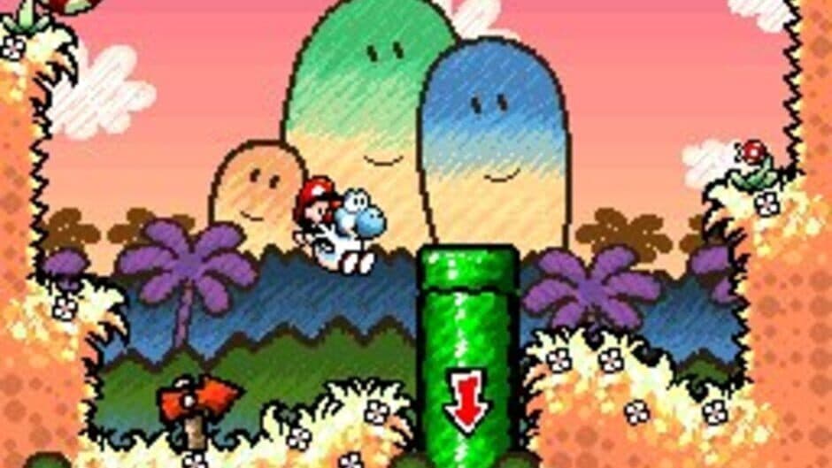 Super Mario World 2: Yoshi's Island — кадр из игры