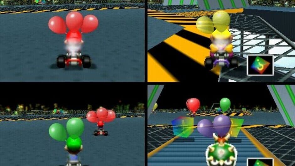 Mario Kart 64 — кадр из игры