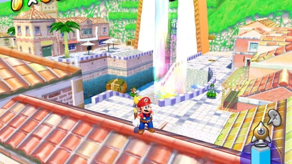 Super Mario Sunshine — кадр из игры