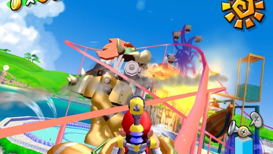 Super Mario Sunshine — кадр из игры