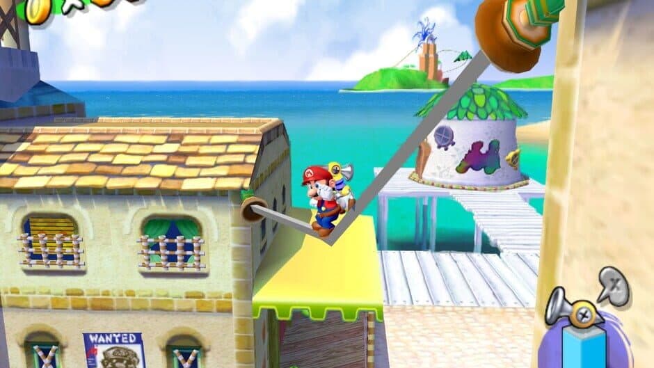 Super Mario Sunshine — кадр из игры
