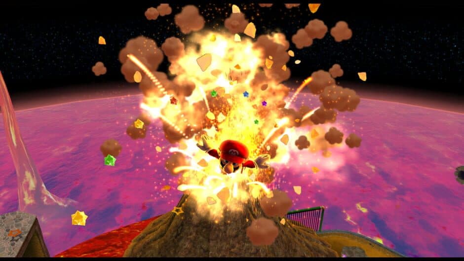 Super Mario Galaxy — кадр из игры