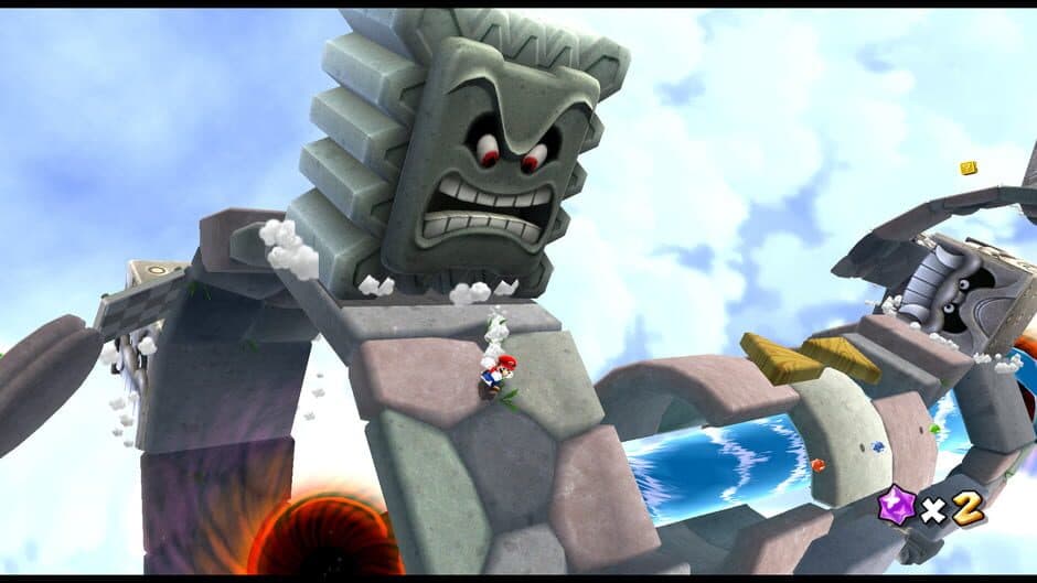 Super Mario Galaxy — кадр из игры