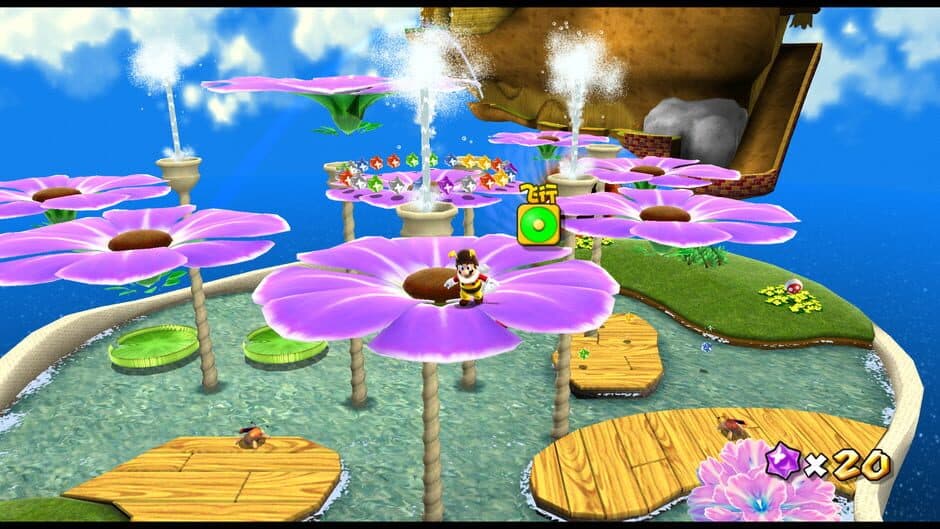 Super Mario Galaxy — кадр из игры