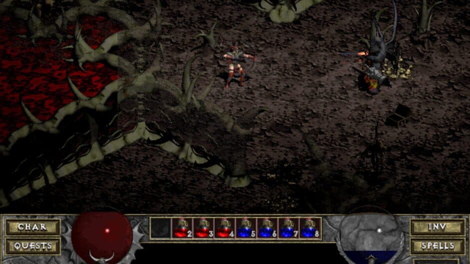 Diablo — кадр из игры