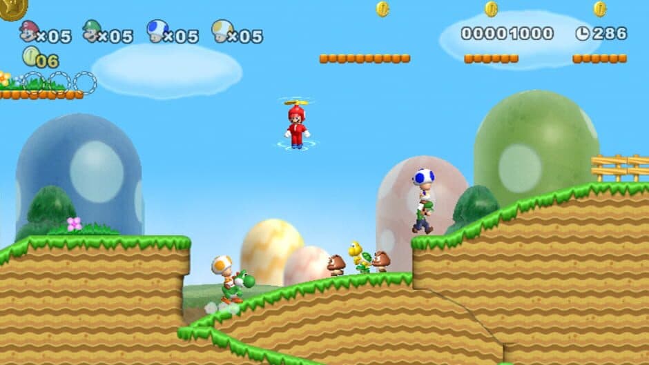 New Super Mario Bros. Wii — кадр из игры