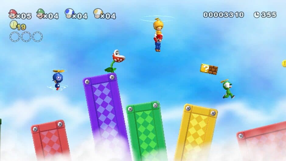 New Super Mario Bros. Wii — кадр из игры