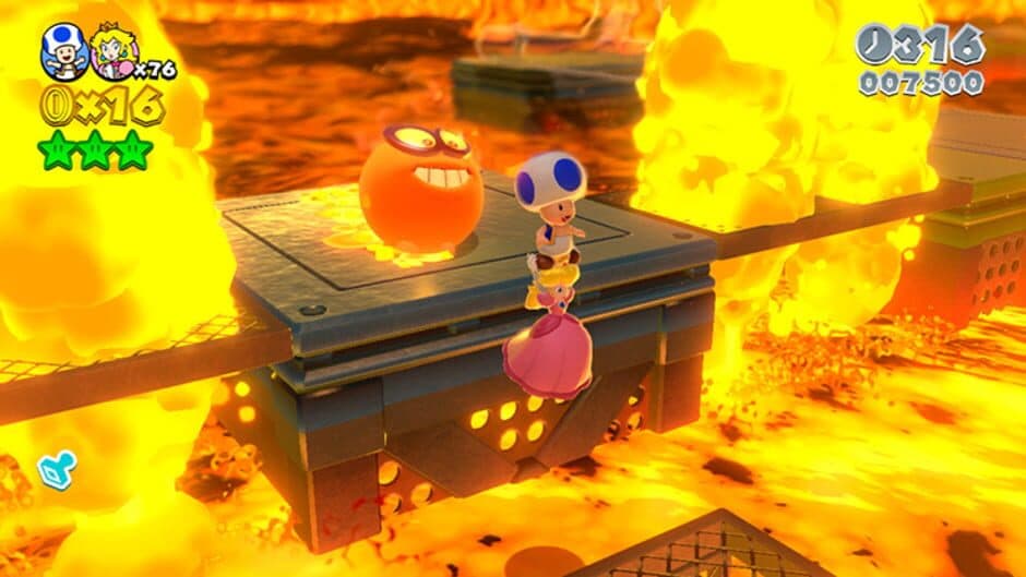 Super Mario 3D World — кадр из игры