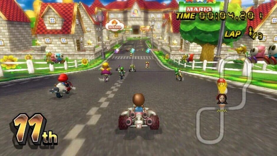 Mario Kart Wii — кадр из игры