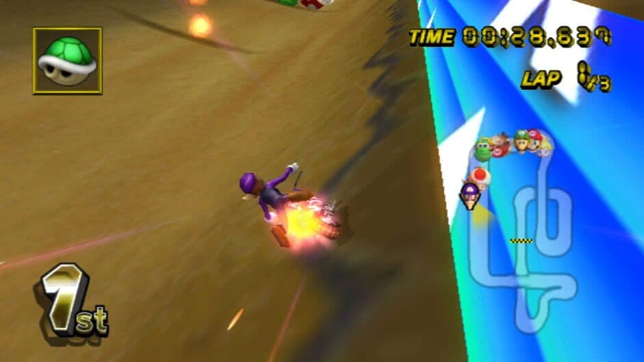 Mario Kart Wii — кадр из игры