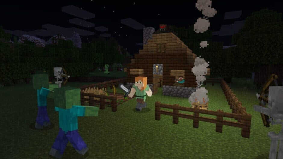 Minecraft: Java Edition — кадр из игры