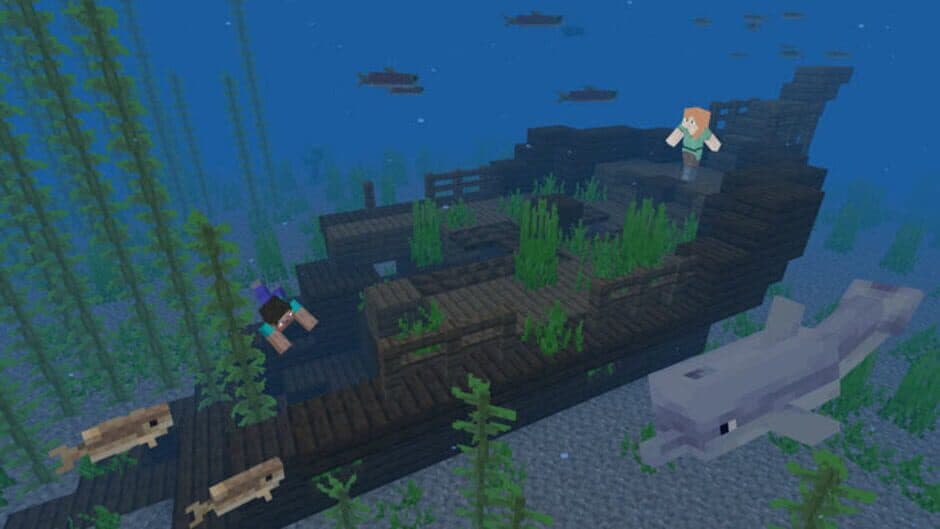 Minecraft: Java Edition — кадр из игры