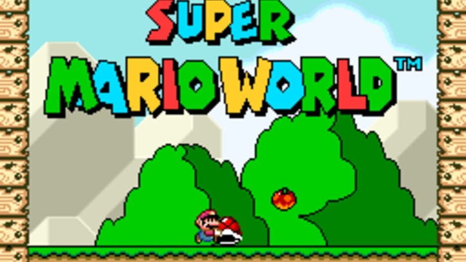 Super Mario World — кадр из игры