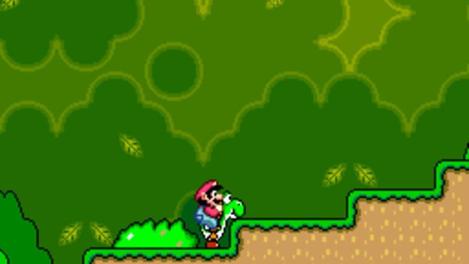 Super Mario World — кадр из игры