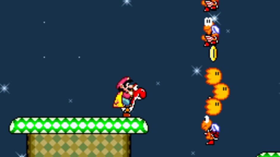 Super Mario World — кадр из игры