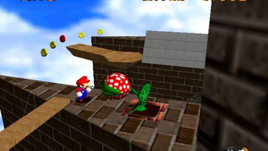 Super Mario 64 — кадр из игры