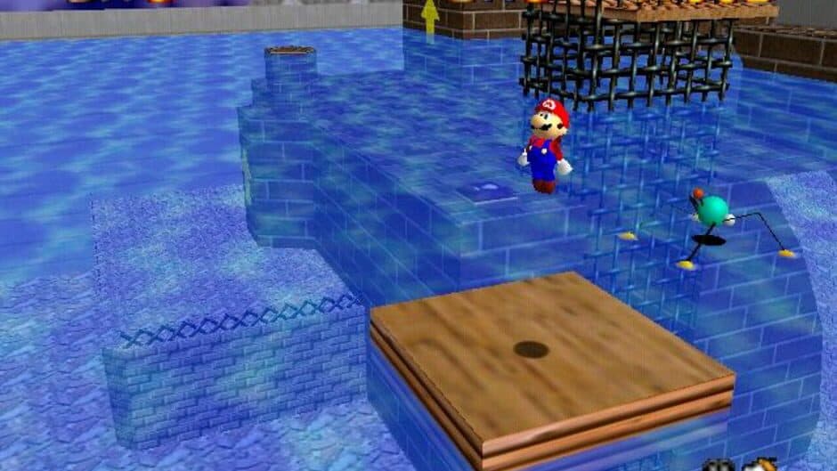 Super Mario 64 — кадр из игры