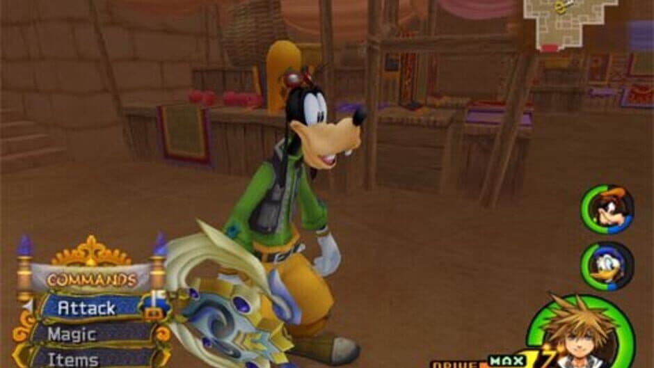Kingdom Hearts II — кадр из игры