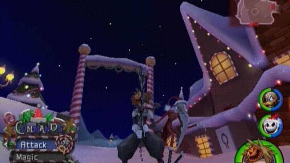 Kingdom Hearts II — кадр из игры