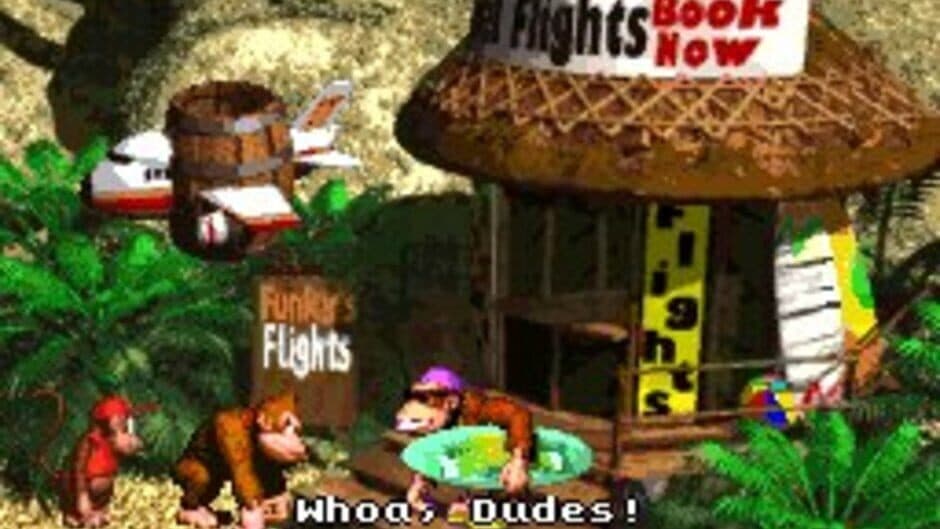 Donkey Kong Country — кадр из игры