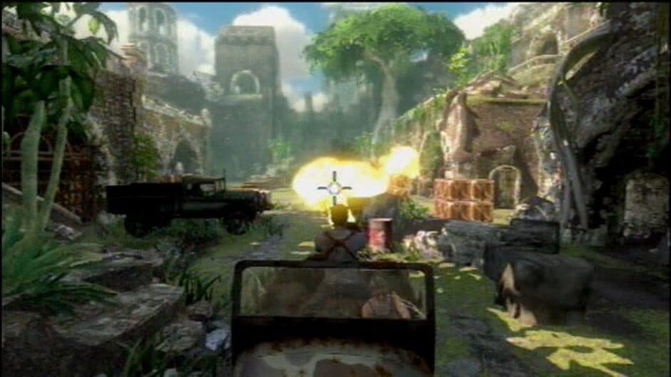 Uncharted: Drake's Fortune — кадр из игры