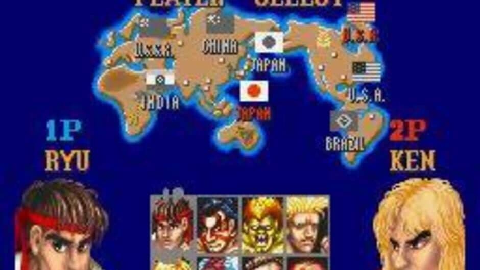 Street Fighter II — кадр из игры