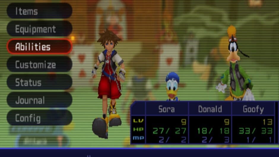 Kingdom Hearts — кадр из игры