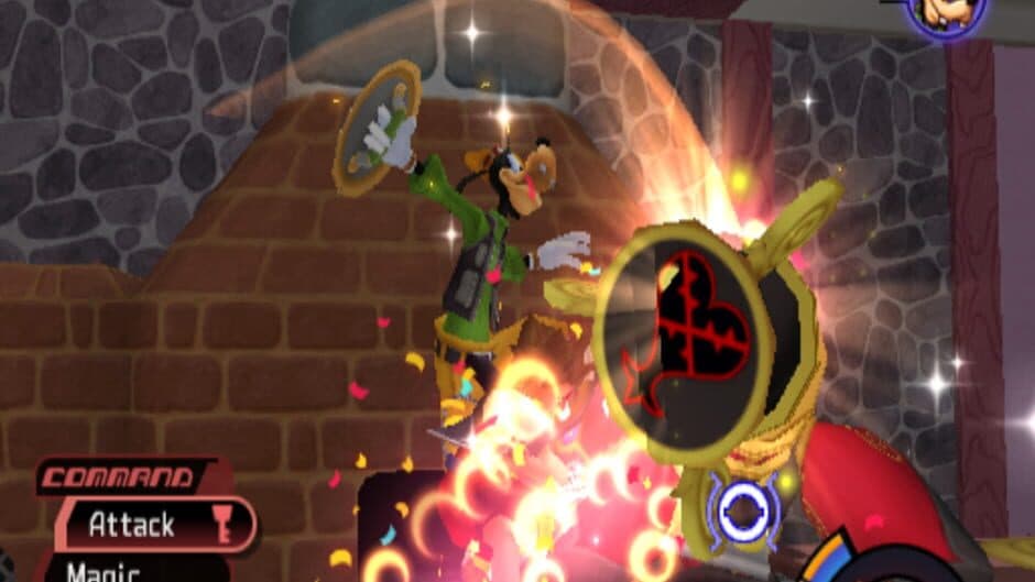 Kingdom Hearts — кадр из игры