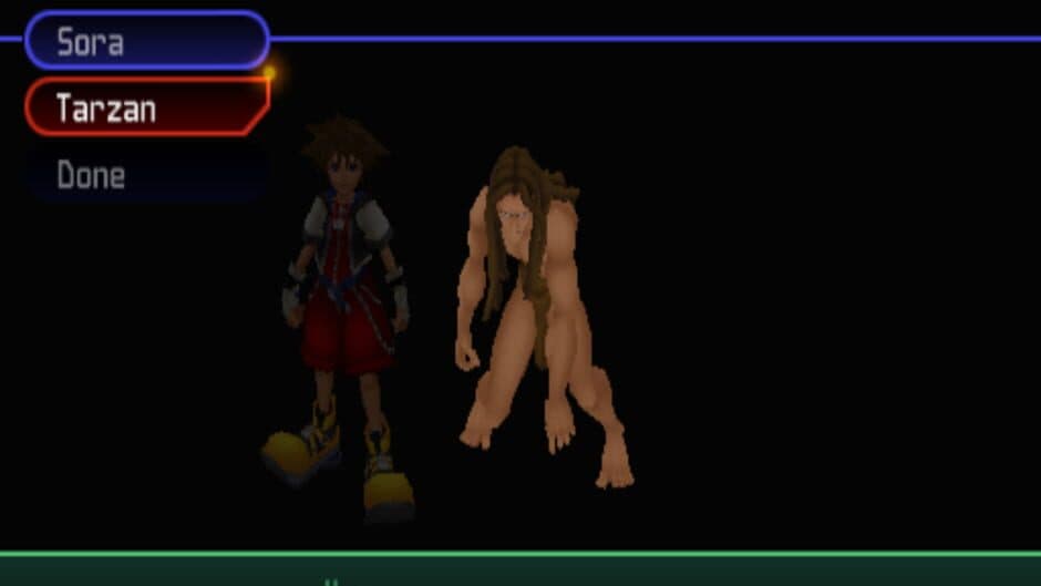 Kingdom Hearts — кадр из игры