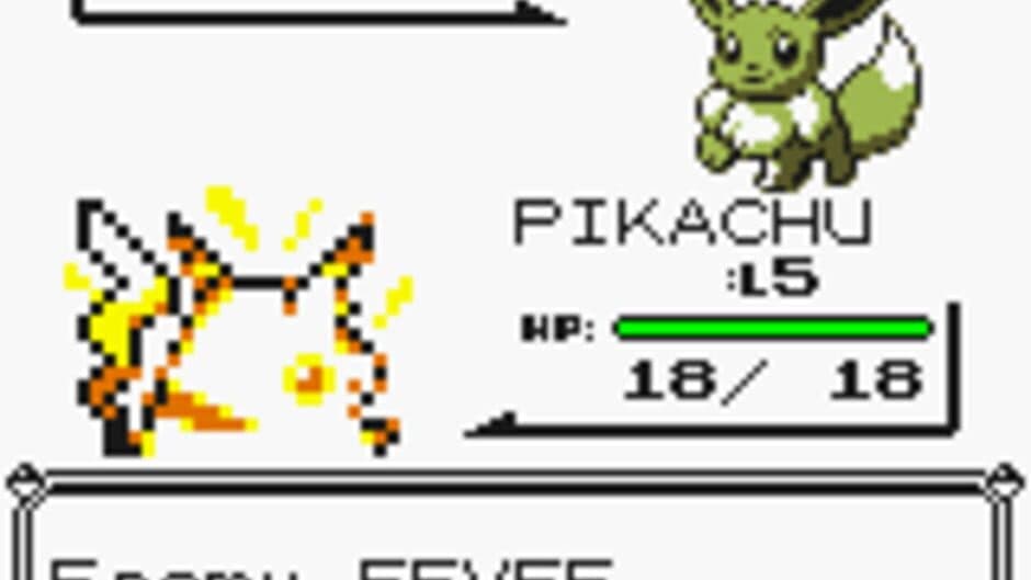 Pokémon Yellow Version: Special Pikachu Edition — кадр из игры