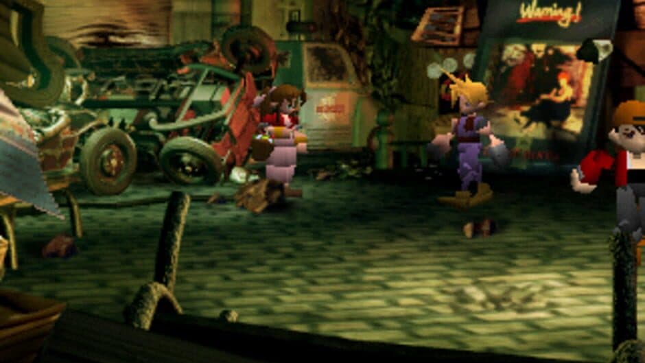 Final Fantasy VII — кадр из игры