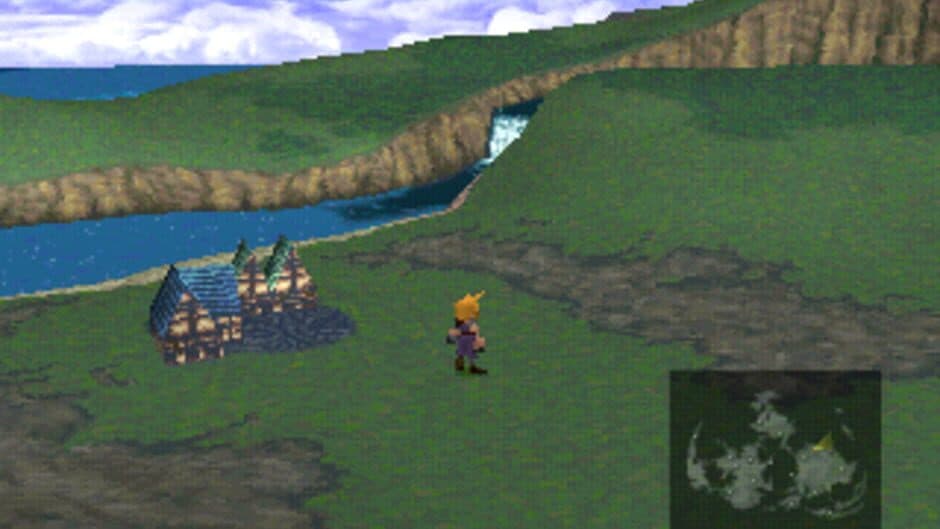 Final Fantasy VII — кадр из игры