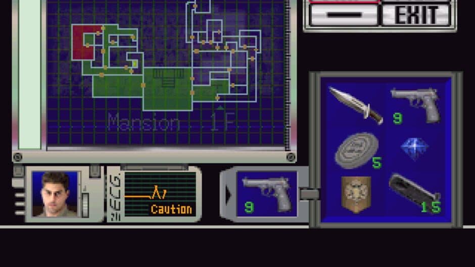 Resident Evil — кадр из игры