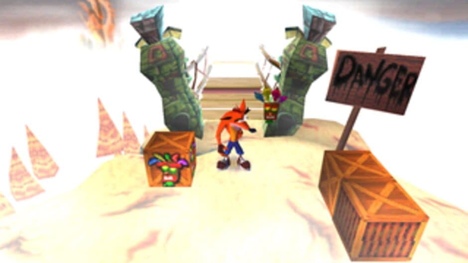 Crash Bandicoot — кадр из игры