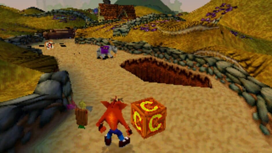 Crash Bandicoot: Warped — кадр из игры