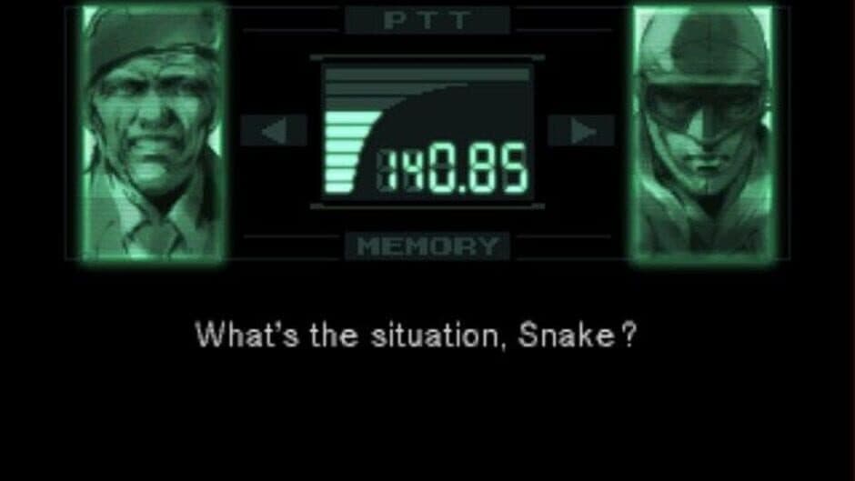 Metal Gear Solid — кадр из игры