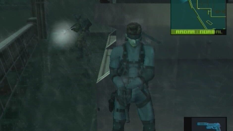 Metal Gear Solid 2: Sons of Liberty — кадр из игры
