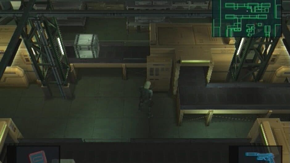 Metal Gear Solid 2: Sons of Liberty — кадр из игры