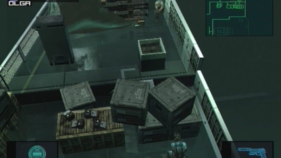 Metal Gear Solid 2: Sons of Liberty — кадр из игры