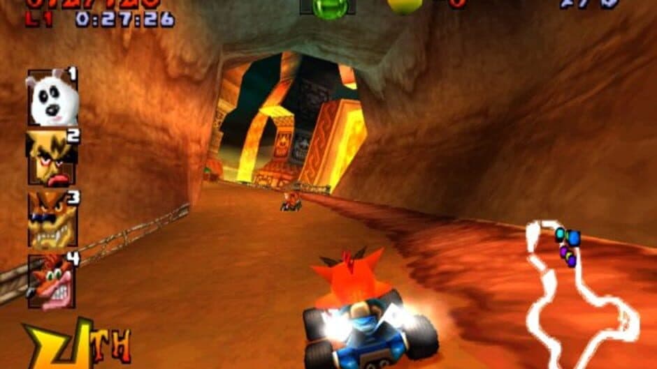 Crash Team Racing — кадр из игры