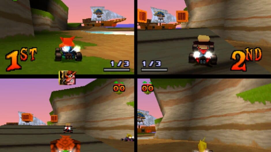 Crash Team Racing — кадр из игры